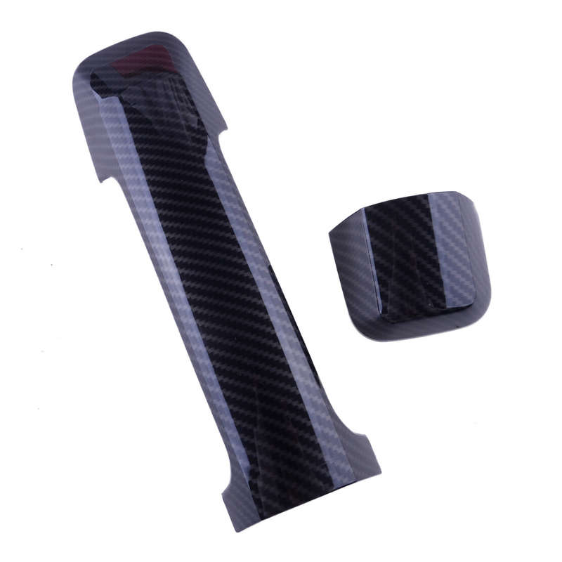 Carbon Fiber ABS Exterior Door Handle Cover Trim Fit For Toyota Tundra 2014-2021