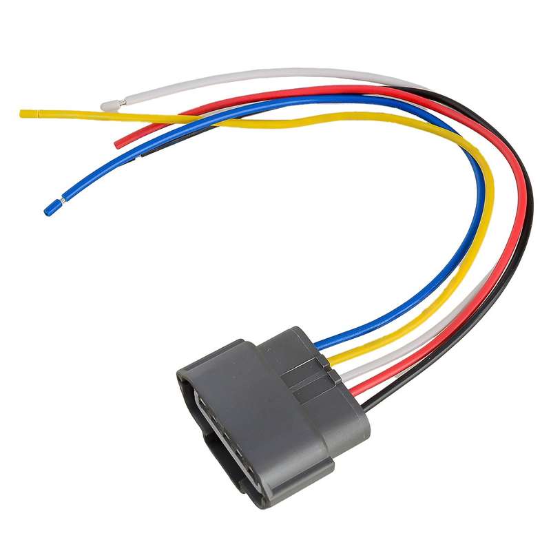 5Pin Mass Air Flow MAF Sensor Connector Plug Fit For Nissan Infiniti 0986AG2000