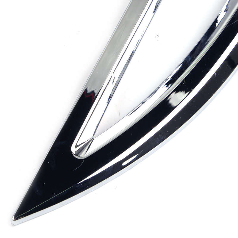 2pcs Chrome Rear Fog Light Lamp Cover Molding Trim Fit for Hyundai Sonata 11-14