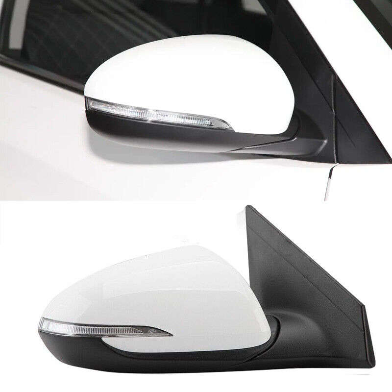 White Mirror Power Foldaway Right Side Fit For Hyundai Tucson 2015-2019