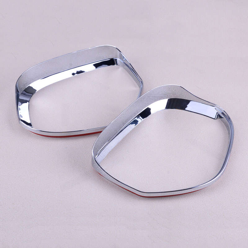 2x Rearview Mirror Rain Visor Cover Rainproof Fit For Mitsubishi Outlander 16-18