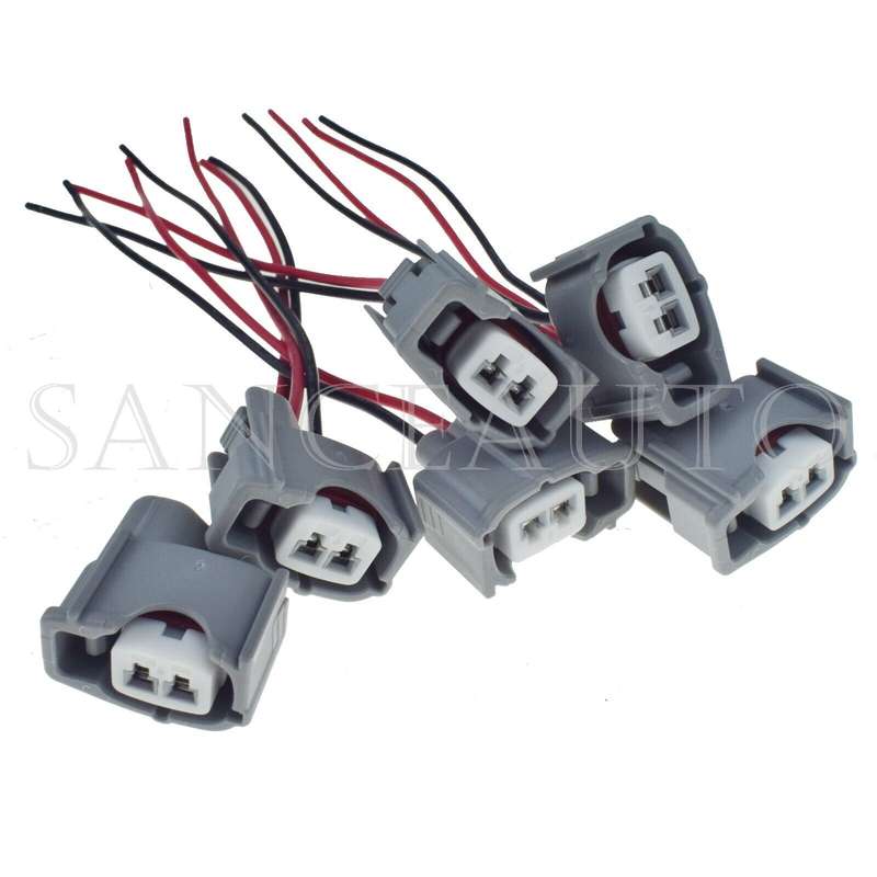 Fuel Injector Wire Connector 6PCS For Toyota Camry Avalon Highlander RAV 4 3.5L