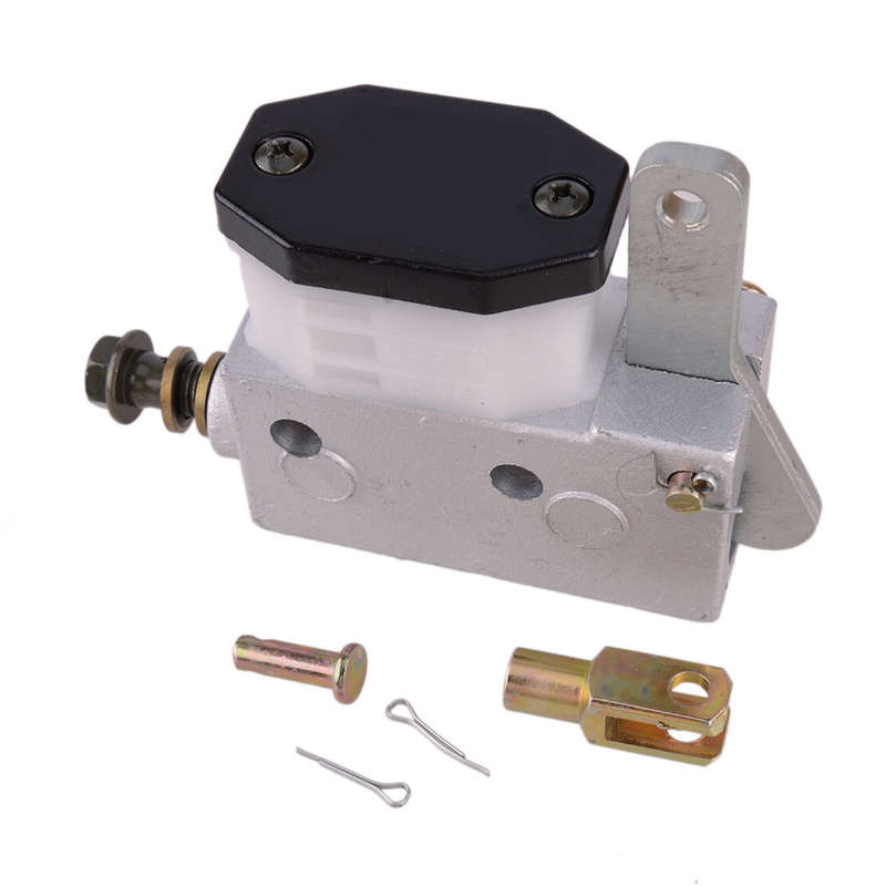 Rear Foot Brake Master Hydraulic Cylinder Pump Fit For GO KART KARTING ATV