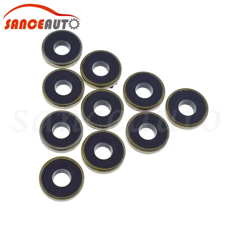 10PCS Engine Valve Cover Bolt O-Rings Grommets for Lexus GS400 LS430 90210-07001