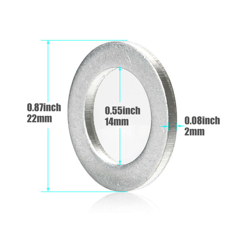 20x 14MM ENGINE/MOTOR OIL DRAIN PLUG CRUSH GASKETS 21513-23001 FOR HONDA FOR KIA