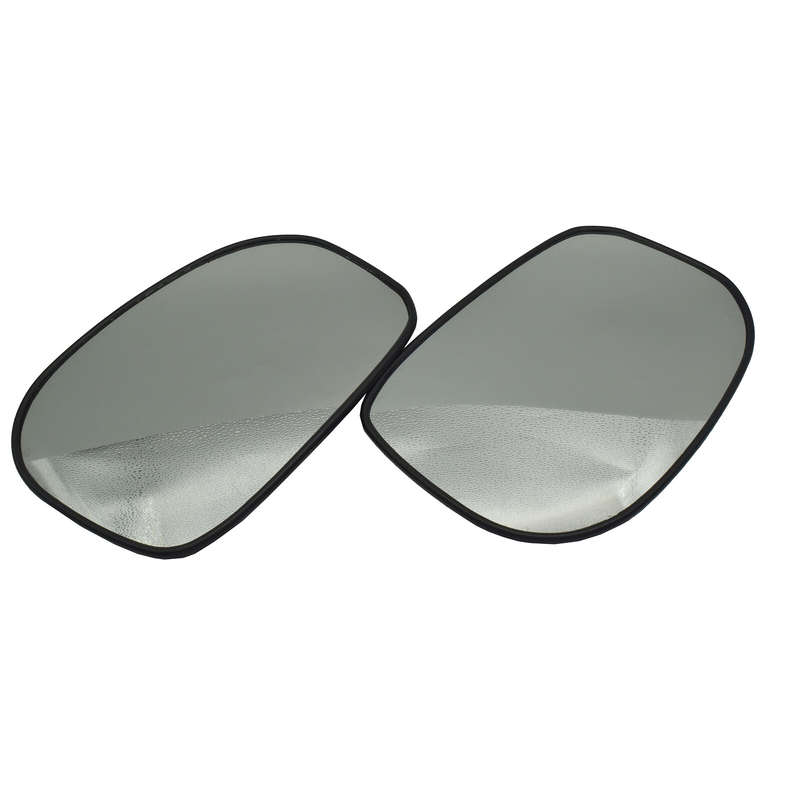 Pair Wing Side Mirror Glass Lens Non-Heated For Honda Jazz FIT GE6 GE8 2009-2014