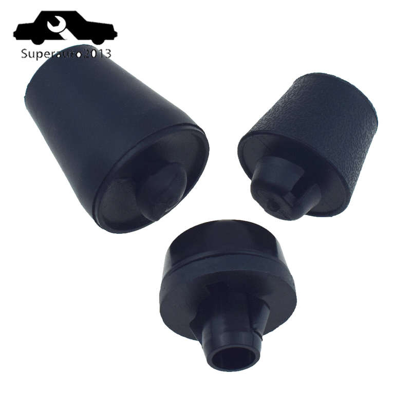 3PCS New Rear Back Door Stopper Rubber For Toyota Prado 150 2010-21 67272-60050