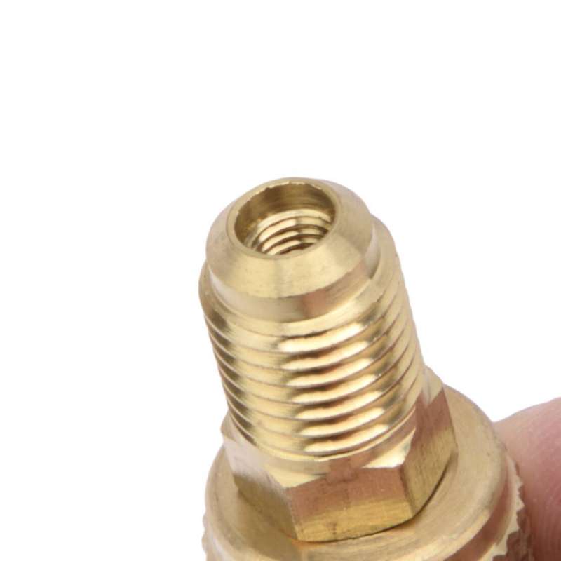 2pcs R32 to R410a Air Conditioning Adapter 1/4" Male SAE to 5/16" Female SAE