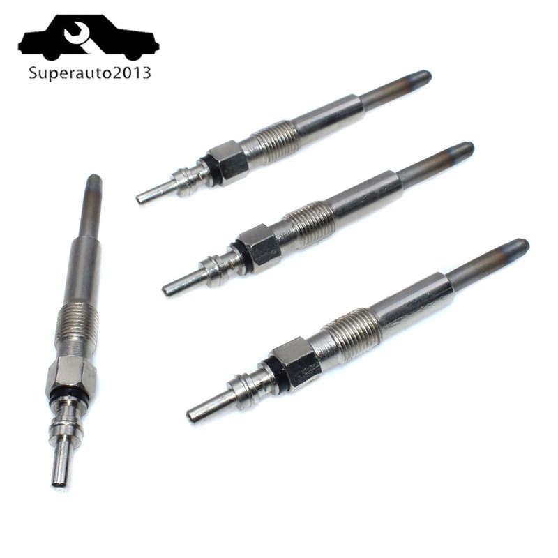 0250202022 4X Glow Plug For VW Beetle Golf Jetta 1.9L l4 TDI Audi A3 Seat Skoda