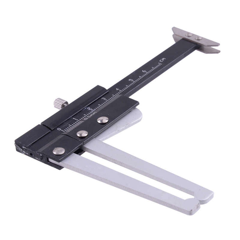 Brake Disc Caliper Tire Tyre Tread Thickness Depth Measuring Vernier Gauge