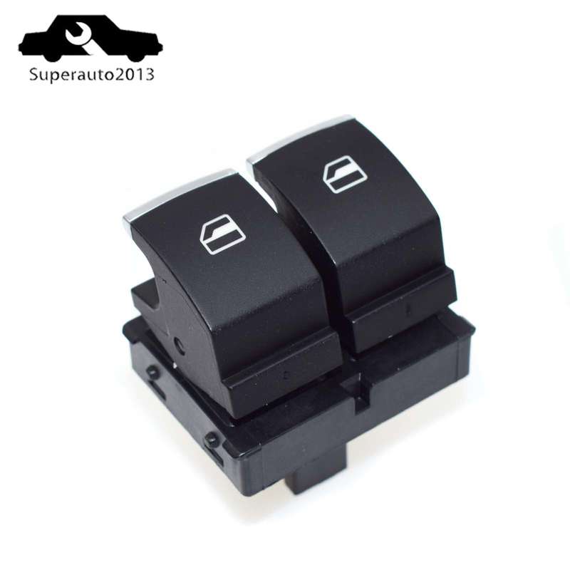 Master Window Switch Control Driver Side For VW GTI EOS Golf Rabbit R32 2 Doors