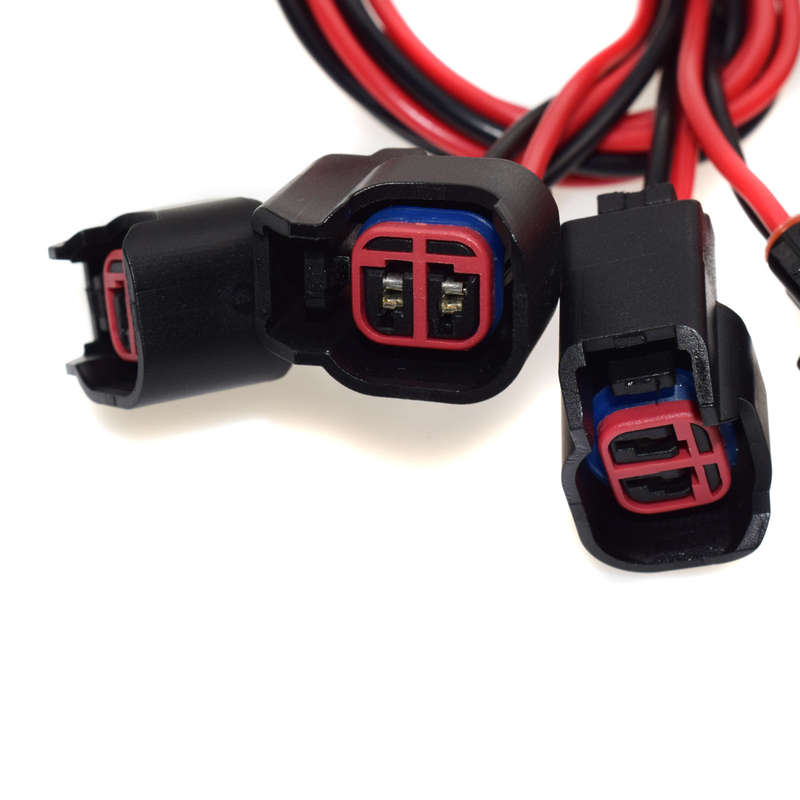 8 X Fuel Injector Harness Connector Pigtail For Ford Lincoln Mercury Jeep 1P1344