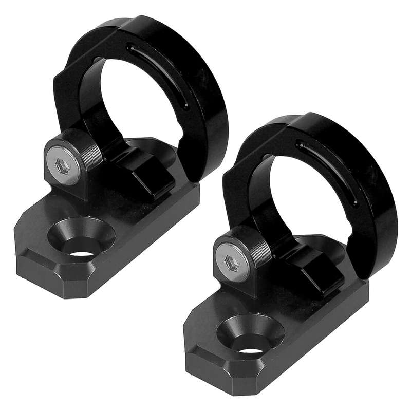 2x CNC Rear Brake Hose Guide Clamp Fit For KX80 KX85 KX250 KX500 KX125 KLX250R
