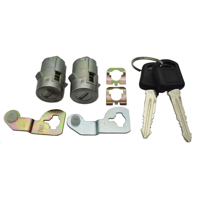 Door Lock Cylinder Set W/ Keys For 2001-2006 G-M CHEVY SILVERADO TAHOE 15298924