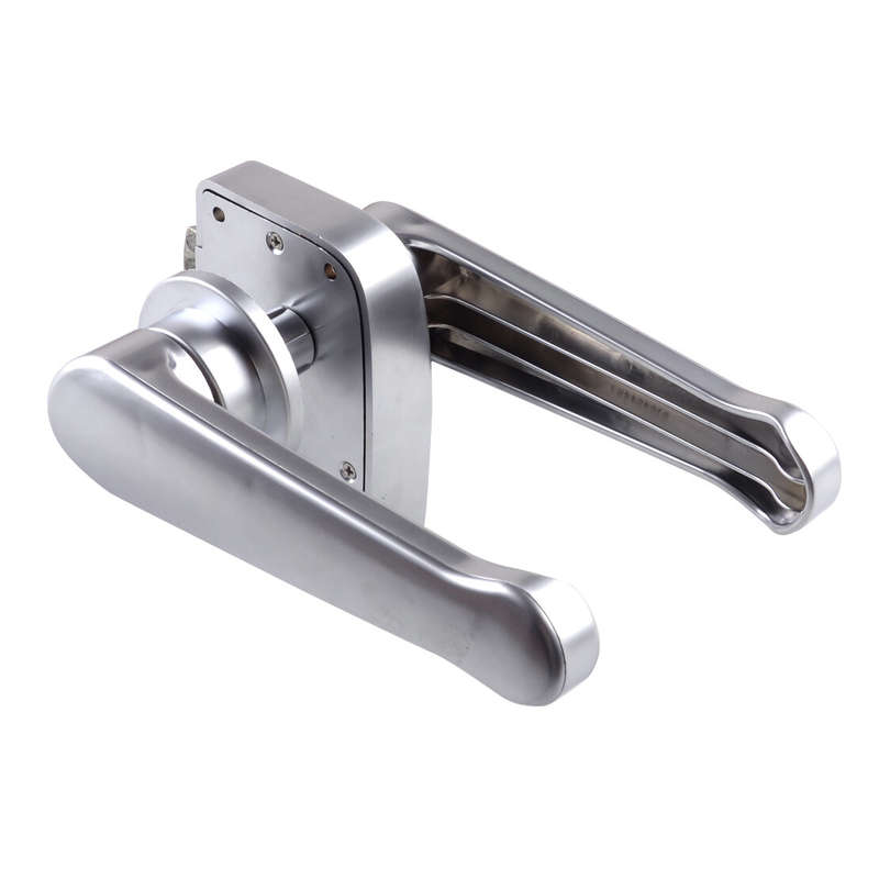 Chrome Toilet Bathroom Door Lock Latch Handle Knob For RV Travel Trailer Boat