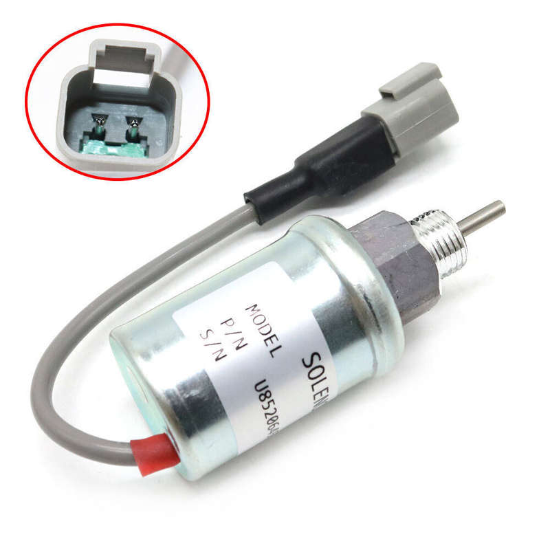 Electrical Shut Off Solenoid For Perkins 402D 403D 404D 404C 403C 12V U85206452