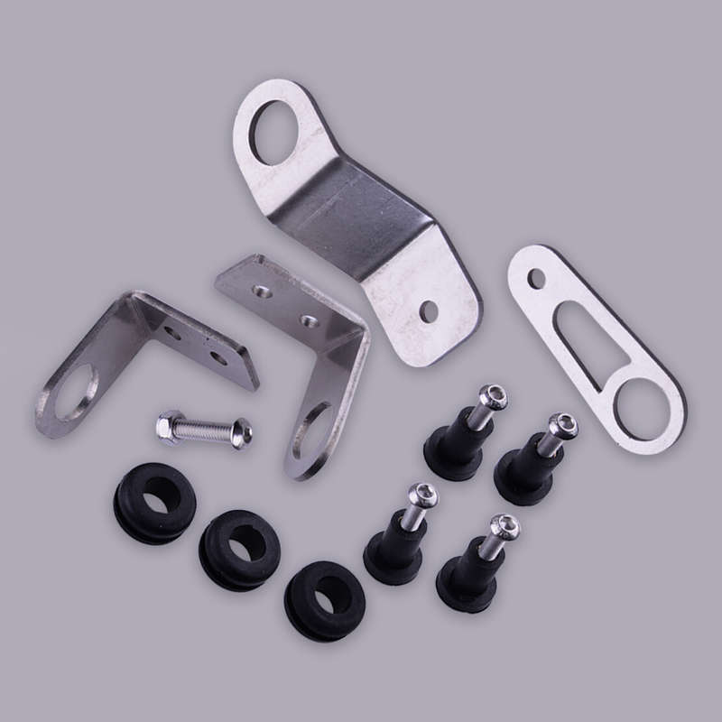 Bolt-On Radiator Bracket Kit Fit For Honda Civic EG EK DC2 92-00 K-Swap K-Series
