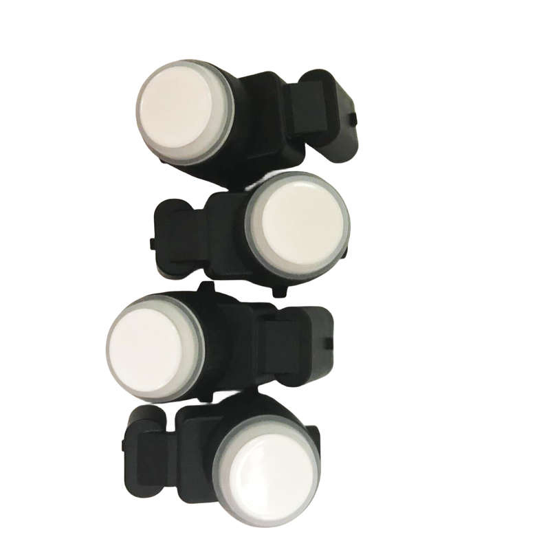 4PCS PDC white Parking sensor 66206935598 For BMW E81 E87 E90 E91 E92