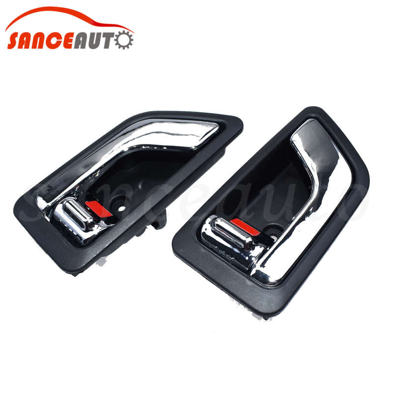 Inner Chrome Door Handle Left Right for Hyundai Getz/Click/TB 02-09 Dodge Brisa