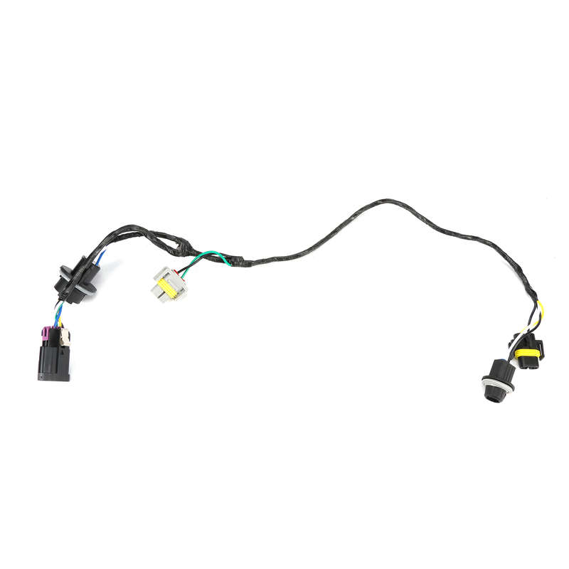 Set of 2 Front Head Light Wiring Harness Socket for Chevrolet Malibu 2008-2012