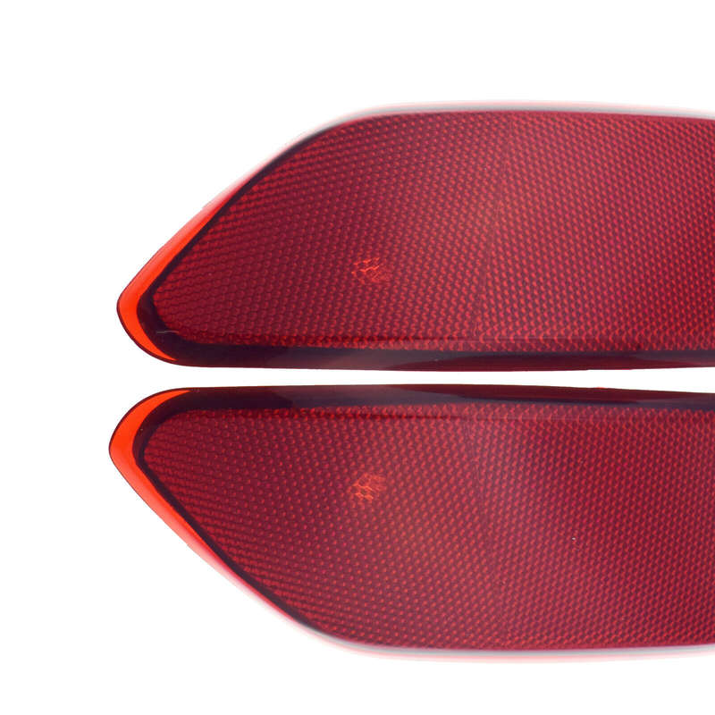 2X Rear Left+Right Bumper Trim Reflector For Porsche Cayenne 2011-2014 958631105