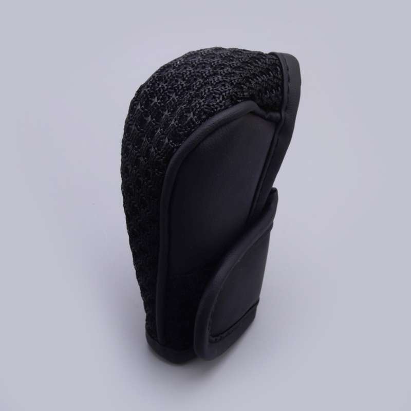 Gear Hand Shift Knob Cover PU Ice Silk Handbrake Non-Slip Protector