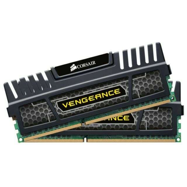 Corsair Vengeance 16GB (2 x 8GB) DDR3 (PC3-12800) Memory Module  (CMZ16GX3M2A1600C10) for sale online | eBay