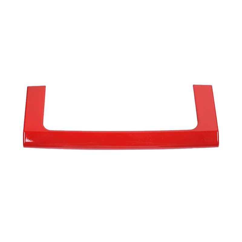 Red ABS Instrument Panel Storage Compartment Frame Trim Fit For Dodge Ram 1500