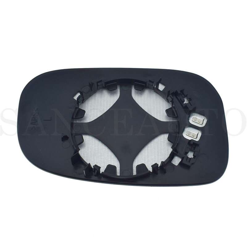 Left Heated Mirror Glass w/ Backing for Volvo S80 S60 S40 V60 C30 V70 30762571