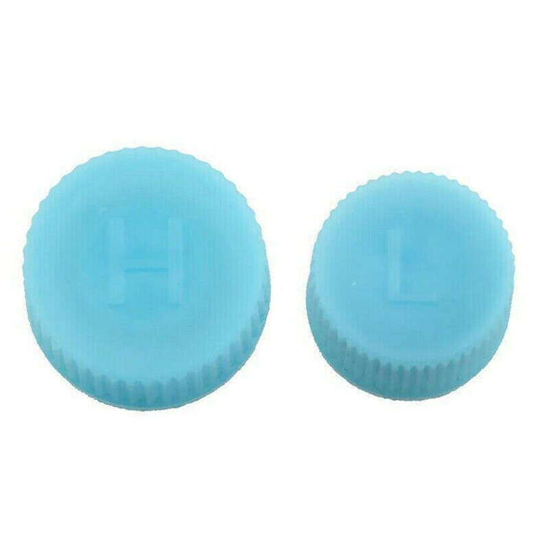 2pcs High and Low Pressure AC A/C Caps System Valve Air Conditioning Service