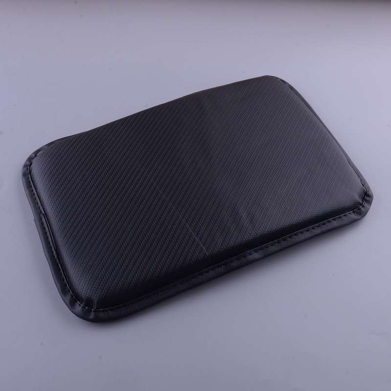 Armrest Cushion Cover Protector Center Console Box Pad Artificial Leather Car.
