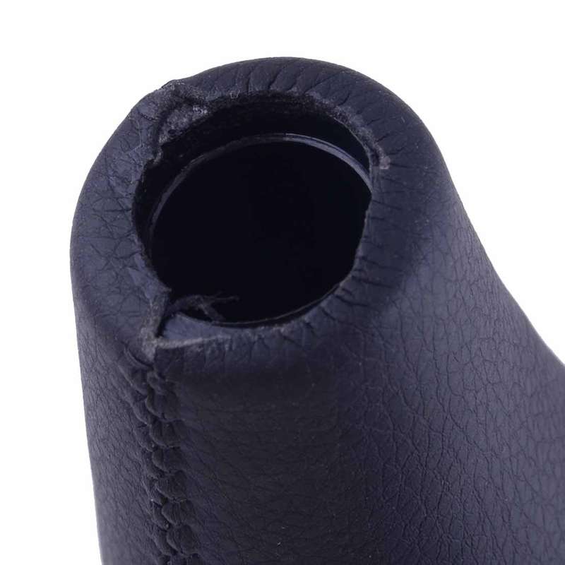 Black Leather Gear Shift Knob Fit For Toyota Yaris RAV4 Prado Lexus IS250 LS430