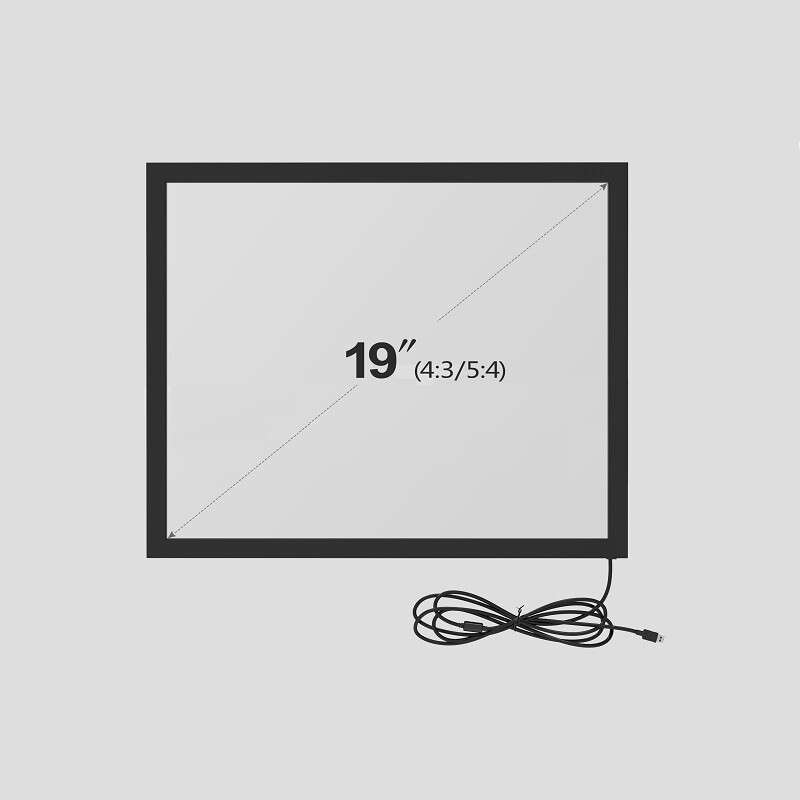 19inch 4:3 IR Touch Screen Panel 420*345mm 10 Point Touch Screen USB Interface