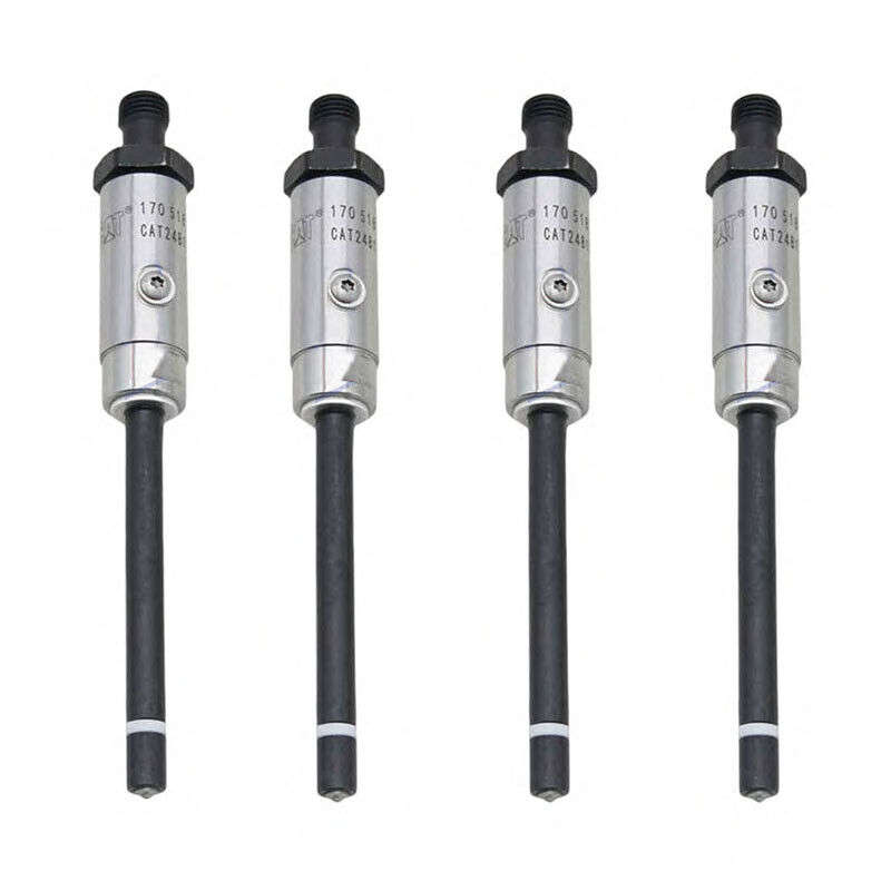 4Pcs Fuel Injector 4W7015 For Caterpillar 3204 215B EL180 IT18B IT28B D3C D4C