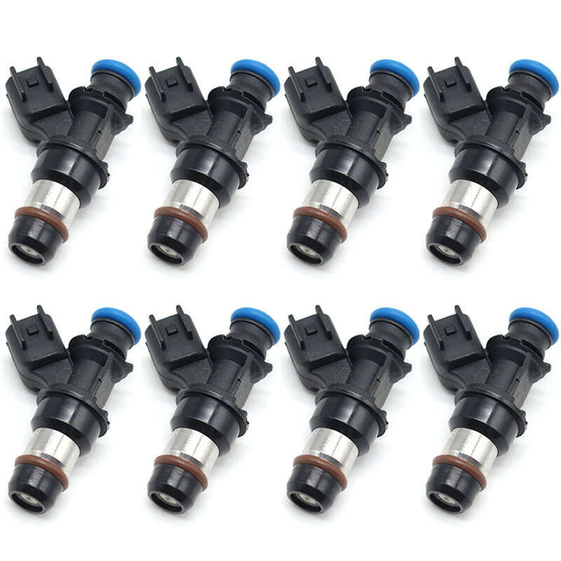 8PCS Fuel Injector Nozzle 12580681 for GMC Envoy Sierra Yukon Savana