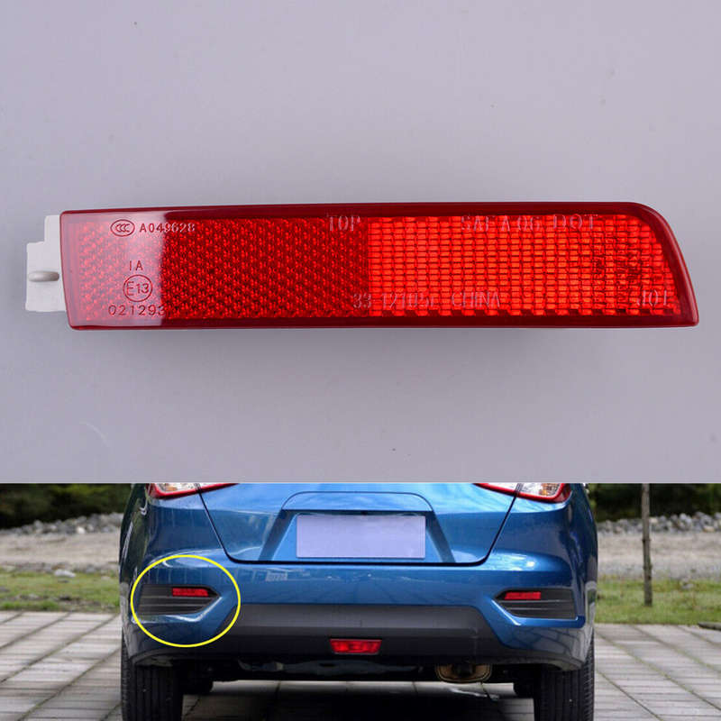 Left Side Rear Bumper Reflector Light Lamp Fit For Nissan Sentra 2015-2017