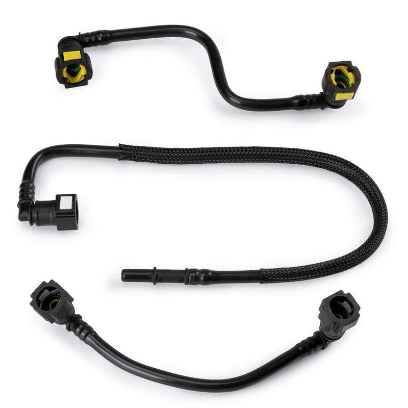 3Pcs For Mercedes W163 ML320 ML430 ML55 1634770701 Fuel Filter + Fuel line Hose
