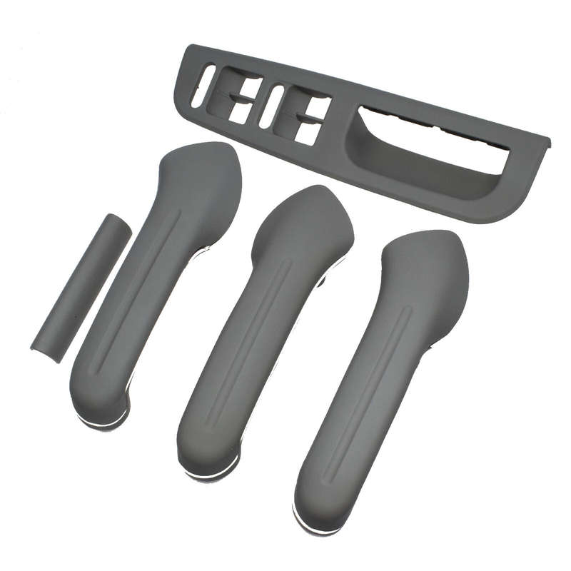 For VW Golf MK4 Gray Inner Door Grab Handle Cover Switch Bezel Trim New 5pcs