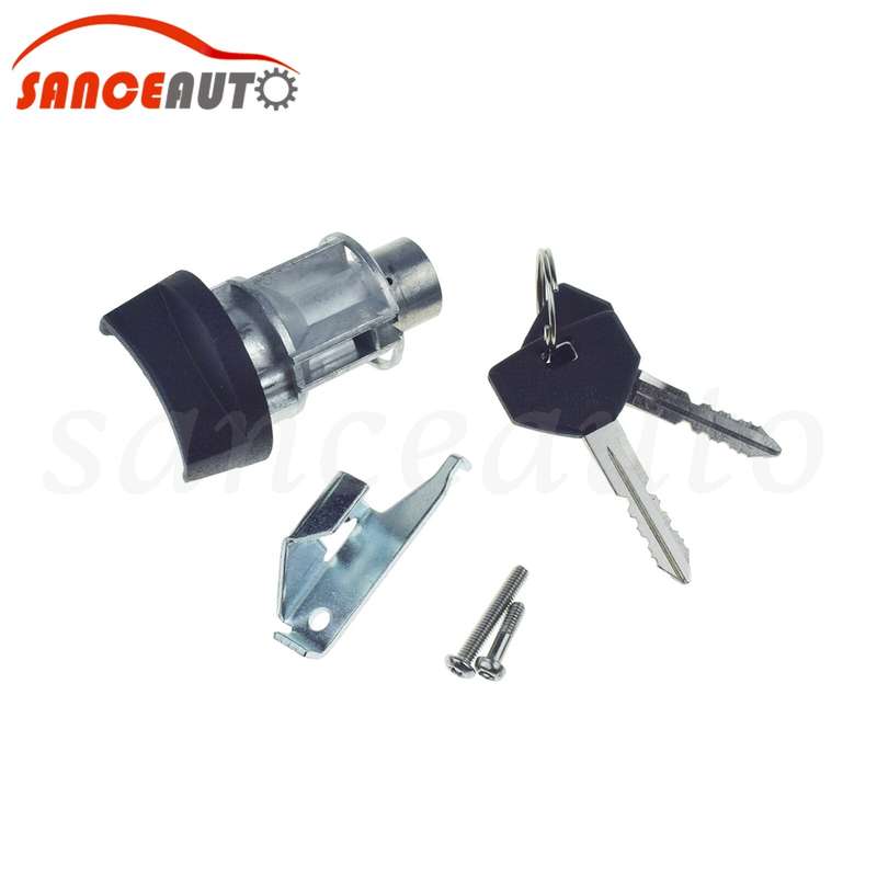 US-163L Ignition Lock Cylinder w/ Key For Jeep Grand Cherokee Dodge Caravan Ram