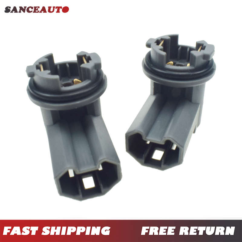 2PCS Tail Light Taillight Lamp Bulb Socket For Toyota RAV4 2013-2016 81275-12501