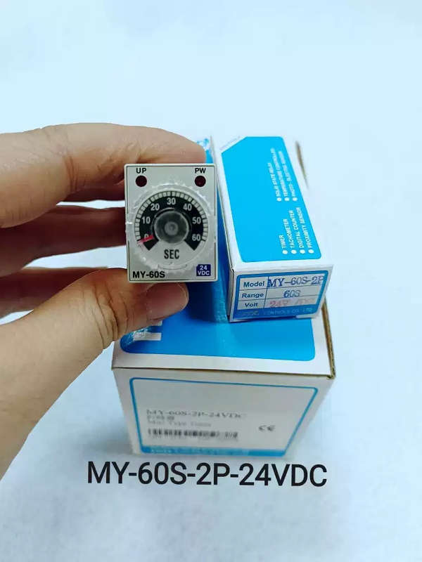 1pcs For FOTEK MY-60S-2P-24V 60S 24VDC Small Time Relay