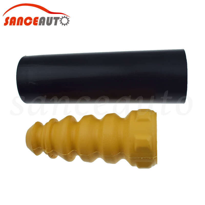 Jounce Bumper & Cover Kit Rear Strut 4PC For Audi A4 VW GOLF 3C0511359 3C0513425
