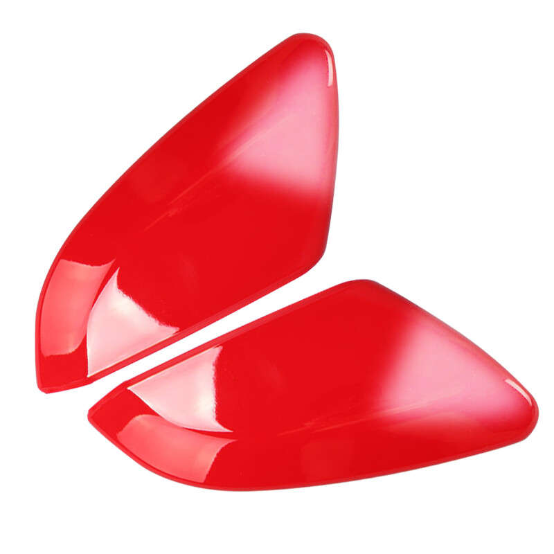 Red 2pcs Side Mirror Cap Cover Replacement fit for Honda Civic 16-2020