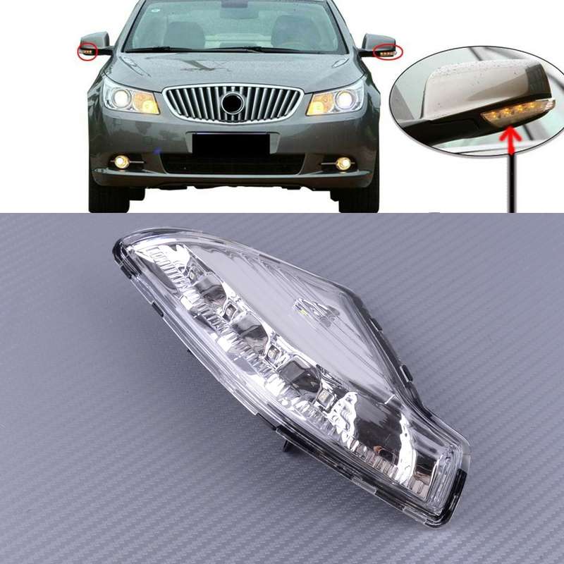 Repair Right Side View Mirror Turn Signal Light Fit for Buick Lacrosse 2009-2015