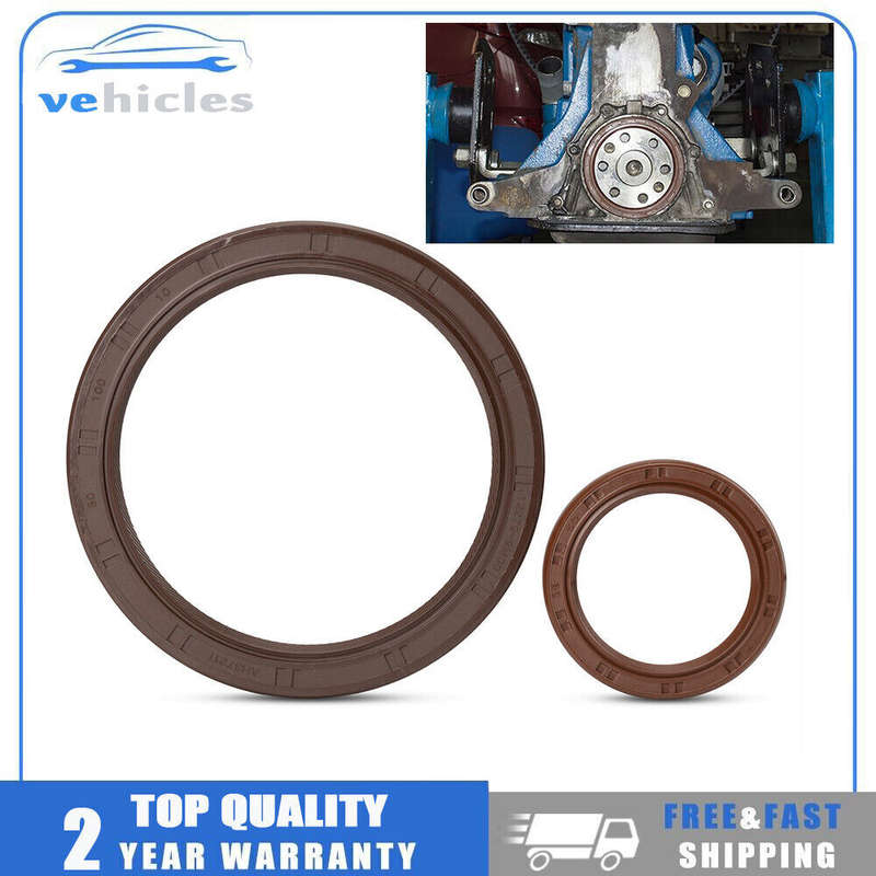 Oil Pump Front&Rear Main Crank Seal For Honda Acura 91214-PLE-003 91212-PR3-003