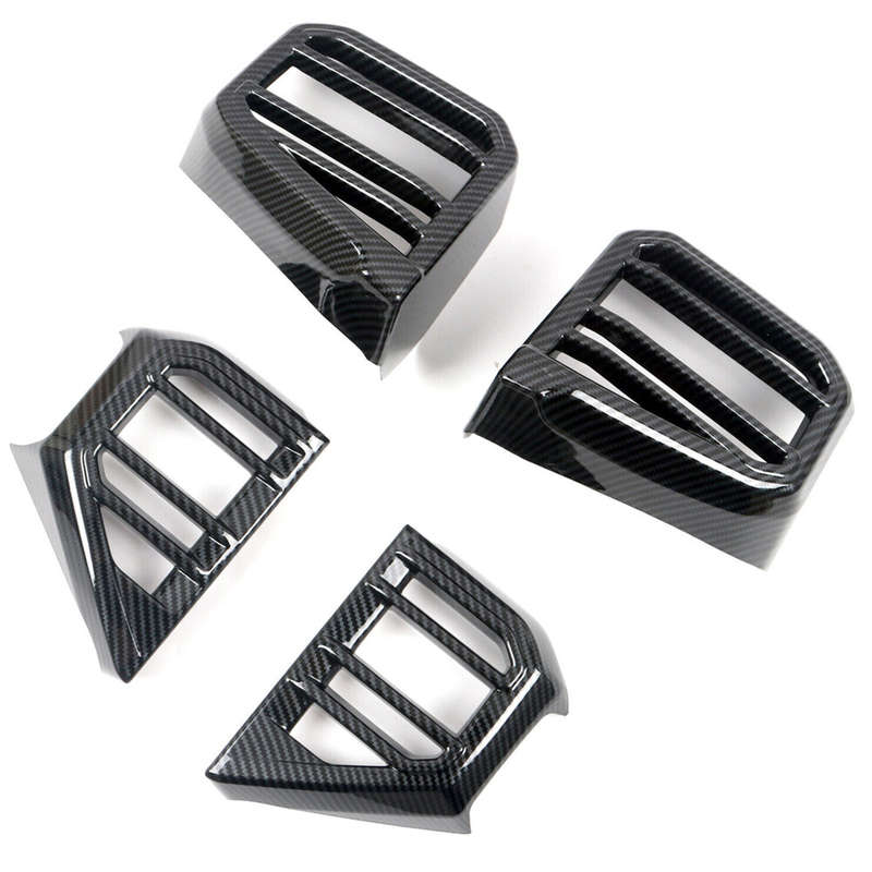 4pcs Dashboard Side Air Vent Outlet Cover Trim Fit for Toyota Tundra 2022