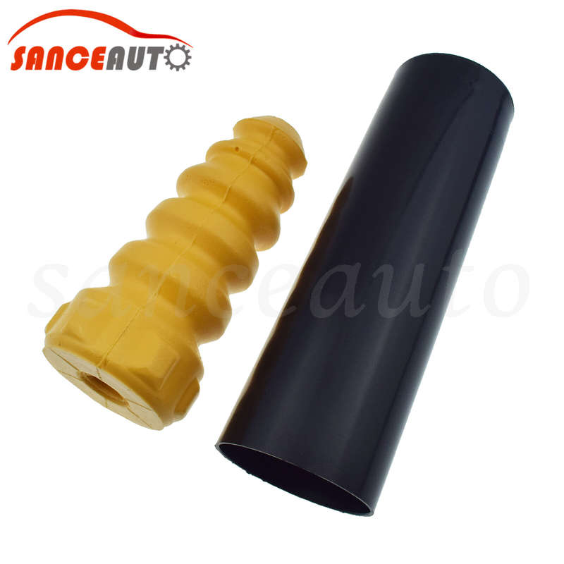 Jounce Bumper & Cover Kit Rear Strut 4PC For Audi A4 VW GOLF 3C0511359 3C0513425
