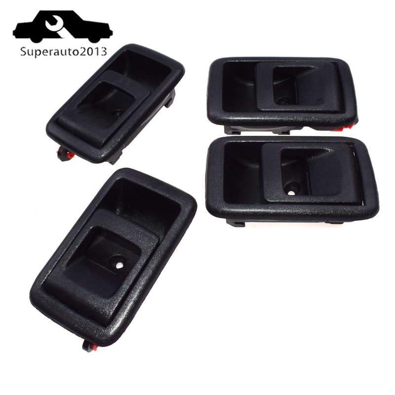 4PCS Front Rear Left Right Interior Door Handle For Toyota 4Runner Camry Tacoma
