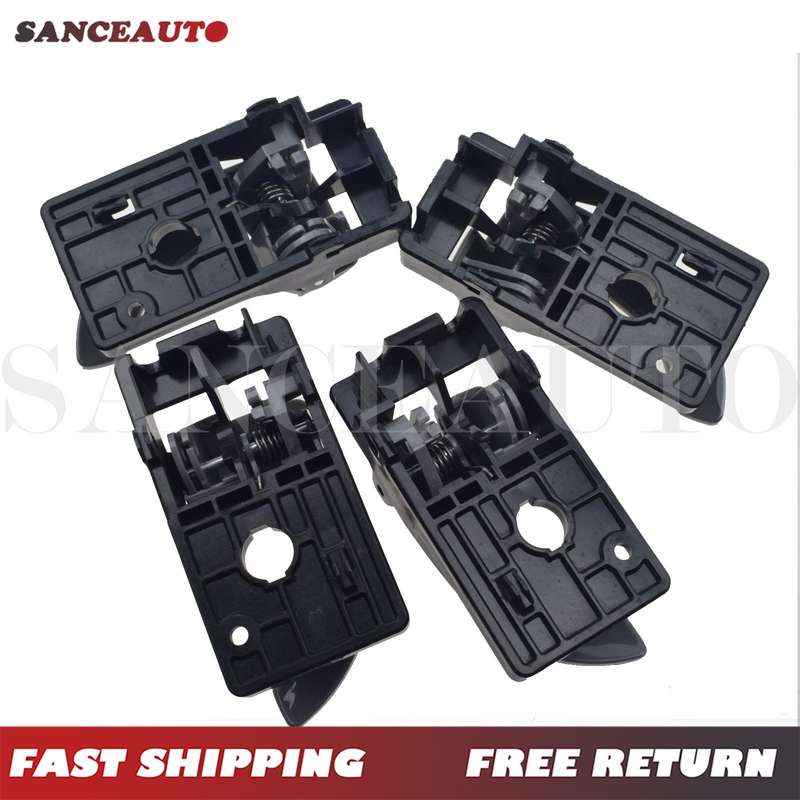 4PCS Grey Inside Interior Door Handles Left Right for 2005-2009 Hyundai Tucson