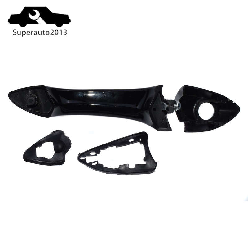 New Exterior Door Handle Front Left Black For 1999-2006 BMW X5 E53 51218257737